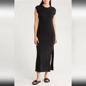 Frame NWT Black Maxi Dress